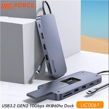 Infiniti Pro USB3.2 GEN2 Dock 4K60HZ 10Gbps M.2 Enklosur Untuk MacBook Pro