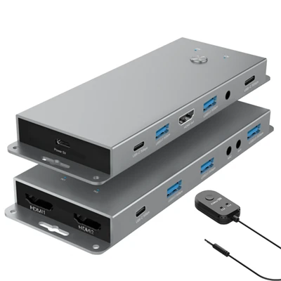 Keunggulan USB3.0 HDMI KVM Switch 2 in 1 Keluar